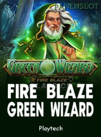 Fire Blaze Green Wizard game cover